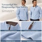 🏆 Bestseller ✨ Heren Sweater met Kwartrits – Opstaande Kraag, Katoenmix & Lange Mouwen
