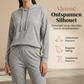 🔥 Gratis Verzending ✈️ Dames 2-Delige Casual Trainingspak Set – Effen Kleur, Comfortabel & Sportief