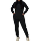 🔥 Gratis Verzending ✈️ Dames 2-Delige Casual Trainingspak Set – Effen Kleur, Comfortabel & Sportief