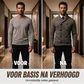 🍂 Nieuwe Herfststijl 🤎 Heren Gebreid Vest met Dubbele Rij Knopen & Sjaalkraag – Warm, Comfortabel & Stijlvol