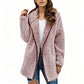 🤎 Nieuwe Favoriet ✨ Dames Pluche Capuchonvest – Zacht, Warm & Comfortabel voor Koude Dagen