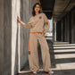 💥 Tijdelijke Aanbieding ✨ Dames Sweatshirt & Wijde Broek Set – Casual, Comfortabel & Modern