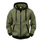 🍂 Winter Comfort 🧥 Warme Hoodiejas met Rits – Zacht, Comfortabel & Ideaal voor Koude Dagen