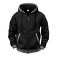 🍂 Winter Comfort 🧥 Warme Hoodiejas met Rits – Zacht, Comfortabel & Ideaal voor Koude Dagen
