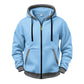 🍂 Winter Comfort 🧥 Warme Hoodiejas met Rits – Zacht, Comfortabel & Ideaal voor Koude Dagen