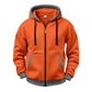 🍂 Winter Comfort 🧥 Warme Hoodiejas met Rits – Zacht, Comfortabel & Ideaal voor Koude Dagen
