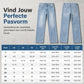 💎 Tijdloze Favoriet 👖 Klassieke Straight-Leg Jeans voor Heren – Comfortabele Pasvorm, Veelzijdig & Makkelijk te Combineren
