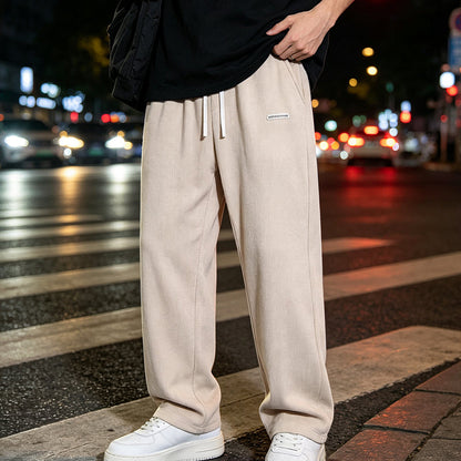 🍂 Herfstdeal 👖 Heren Corduroy Broek met Rechte Pijpen – Relaxte Pasvorm, Zacht Comfort & Tijdloze Stijl
