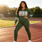 💥 Speciale Aanbieding ✨ Dames Hoodie & Broek Set – Getailleerde Pasvorm, Comfortabel & Sportief-Chic