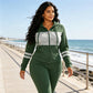 💥 Speciale Aanbieding ✨ Dames Hoodie & Broek Set – Getailleerde Pasvorm, Comfortabel & Sportief-Chic