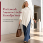 ✨ Elegante Herfststijl 🧣 Dames Omslagdoek in Effen Kleur – Los Gebreid, Zacht & Makkelijk te Combineren