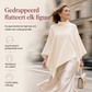 ✨ Elegante Herfststijl 🧣 Dames Omslagdoek in Effen Kleur – Los Gebreid, Zacht & Makkelijk te Combineren