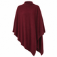 ✨ Elegante Herfststijl 🧣 Dames Omslagdoek in Effen Kleur – Los Gebreid, Zacht & Makkelijk te Combineren