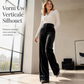 💎 Nieuwe Look ✨ Dames High-Waist Broek met Gedrapeerde Wijde Pijpen – Comfortabel, Elegant & Flatterend