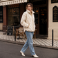 🍂 Tijdloze Herfststijl 🧥 Warme Geruite Jas – Comfortabel, Gezellig & Makkelijk te Combineren