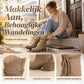 🍂 Herfst Must-Have 👢 Dames Slouchy Enkellaarzen met Halve Kuitlengte – Comfortabel, Trendy & Elegant