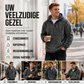 🍂 Winter Comfort 🧥 Heren Sherpa Hoodie met Halve Rits – Zachte Textuur, Warm Gevoel & Casual Stijl