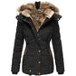 ✨ Winter Elegantie 🤎 Dames Getailleerde Gewatteerde Jas met Capuchon – Warm, Comfortabel & Flatterende Pasvorm