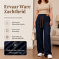✨ Casual Favoriet 👖 Dames Wijde Jeans met Trekkoord – Relaxte Pasvorm, Comfortabel & Moderne Denim Look