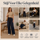 ✨ Casual Favoriet 👖 Dames Wijde Jeans met Trekkoord – Relaxte Pasvorm, Comfortabel & Moderne Denim Look