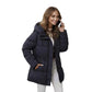 ❄️ Winter Must-Have 🧥 Dames Mid-Lange Pufferjas met Capuchon – Warm, Comfortabel & Beschermend