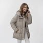 ❄️ Winter Must-Have 🧥 Dames Mid-Lange Pufferjas met Capuchon – Warm, Comfortabel & Beschermend