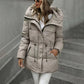 ❄️ Winter Must-Have 🧥 Dames Mid-Lange Pufferjas met Capuchon – Warm, Comfortabel & Beschermend