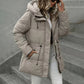 ❄️ Winter Must-Have 🧥 Dames Mid-Lange Pufferjas met Capuchon – Warm, Comfortabel & Beschermend