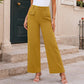 ✨ Elegante Pasvorm 👖 Dames High-Waist Wijde Pijpen Broek – Flatterend, Comfortabel & Makkelijk te Combineren