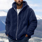 ❄️ Winter Deal 🧥 Warme Heren Capuchonjas met Pluche Voering – Zacht, Comfortabel & Heerlijk Warm