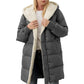 ❄️ Winter Comfort 🧥 Gevoerde Damesjas van Middellange Lengte met Capuchon – Warm, Comfortabel & Stijlvol