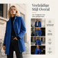 🍂 Vintage Chic ✨ Wollen Damesjas met Opstaande Kraag – Warm, Elegant & Tijdloos Design