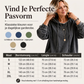 ✨ Casual Denim Look 🤎 Dames Denim Hoodie – Comfortabel, Trendy & Makkelijk te Combineren
