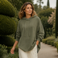 ✨ Casual Denim Look 🤎 Dames Denim Hoodie – Comfortabel, Trendy & Makkelijk te Combineren