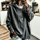 ✨ Casual Denim Look 🤎 Dames Denim Hoodie – Comfortabel, Trendy & Makkelijk te Combineren