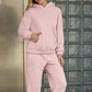 ☁️ Cozy Winter Set ✨ Dames Fleece Loungewear Set met Hoodie & Broek – Zacht, Warm & Comfortabel