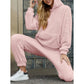 ☁️ Cozy Winter Set ✨ Dames Fleece Loungewear Set met Hoodie & Broek – Zacht, Warm & Comfortabel
