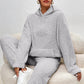 ☁️ Cozy Winter Set ✨ Dames Fleece Loungewear Set met Hoodie & Broek – Zacht, Warm & Comfortabel