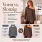 ✨ Trendy Elegantie 🤍 Dames Off-Shoulder Top met Splitzoom – Vrouwelijk, Comfortabel & Modieus