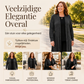 🔥 Nieuw Binnen – Nu 50% KORTING! - Gezellige Geribbelde Longline Cardigan voor Vrouwen ✨ zacht geribbeld materiaal, lang model, ideaal voor laagjeslook
