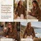🍂Nieuw & Trendy - Vintage corduroy blouse voor dames met gerimpelde kraag en lange lantaarnmouwen ✨ retro look, zacht corduroy, opvallende lantaarnmouwen en gerimpelde kraag