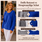 Dames Wafelgebreide Losvallende Sweater