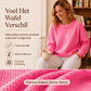 Dames Wafelgebreide Losvallende Sweater