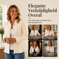 🔥 Vandaag Extra Voordelig - Elegante gerimpelde peplumblazer voor dames ✨ vrouwelijk silhouet peplum snit elegant