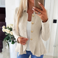 🔥 Vandaag Extra Voordelig - Elegante gerimpelde peplumblazer voor dames ✨ vrouwelijk silhouet peplum snit elegant