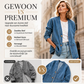 🔥 Vandaag Extra Voordelig - Casual V‑hals denim vest voor dames ✨ V‑hals denimmateriaal mouwloos laagjeslook