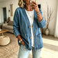 🔥 Vandaag Extra Voordelig - Casual V‑hals denim vest voor dames ✨ V‑hals denimmateriaal mouwloos laagjeslook
