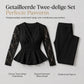 🔥 Vandaag Extra Voordelig - Chique tweedelige broekenset voor dames ✨ chique snit complete set kwaliteitsmateriaal