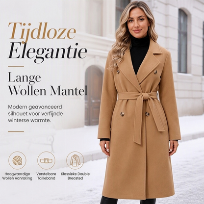 🔥 Vandaag Extra Voordelig - Verfijnde trenchcoat met ceintuur ✨ klassieke snit meegeleverde ceintuur veelzijdig