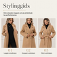 🔥 Vandaag Extra Voordelig - Verfijnde trenchcoat met ceintuur ✨ klassieke snit meegeleverde ceintuur veelzijdig